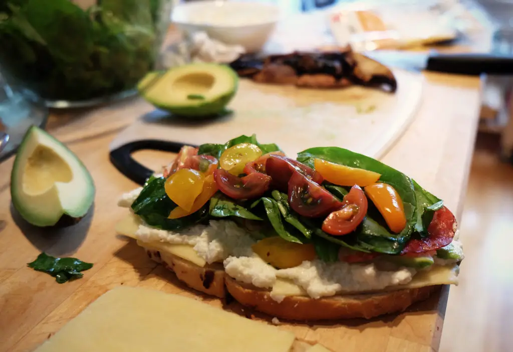 Super healthy sandwich