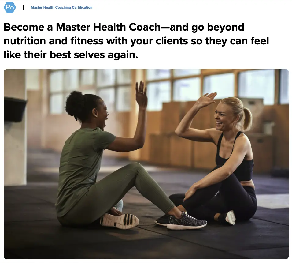 Master Health Coach Certification