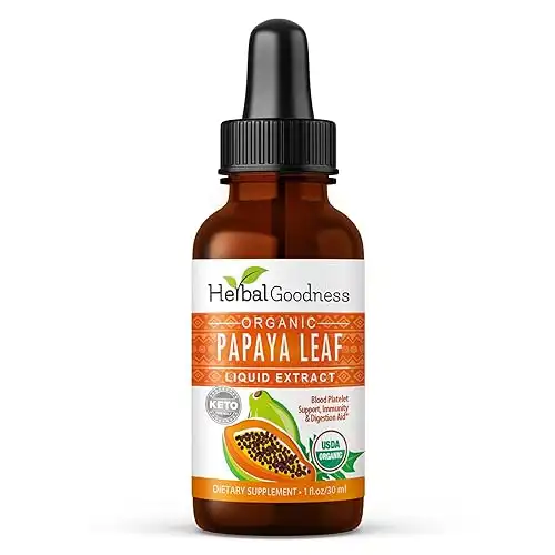 Papaya Leaf Extract - 1oz -Herbal Goodness (1 btl)