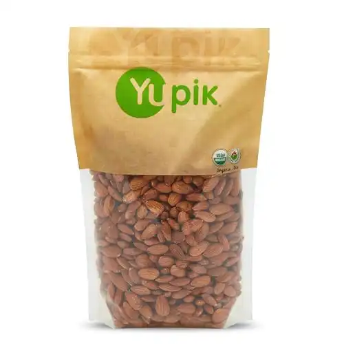 Yupik Organic California Almonds, 2.2 lb, Gluten-Free